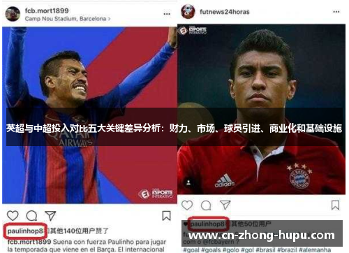 英超与中超投入对比五大关键差异分析：财力、市场、球员引进、商业化和基础设施